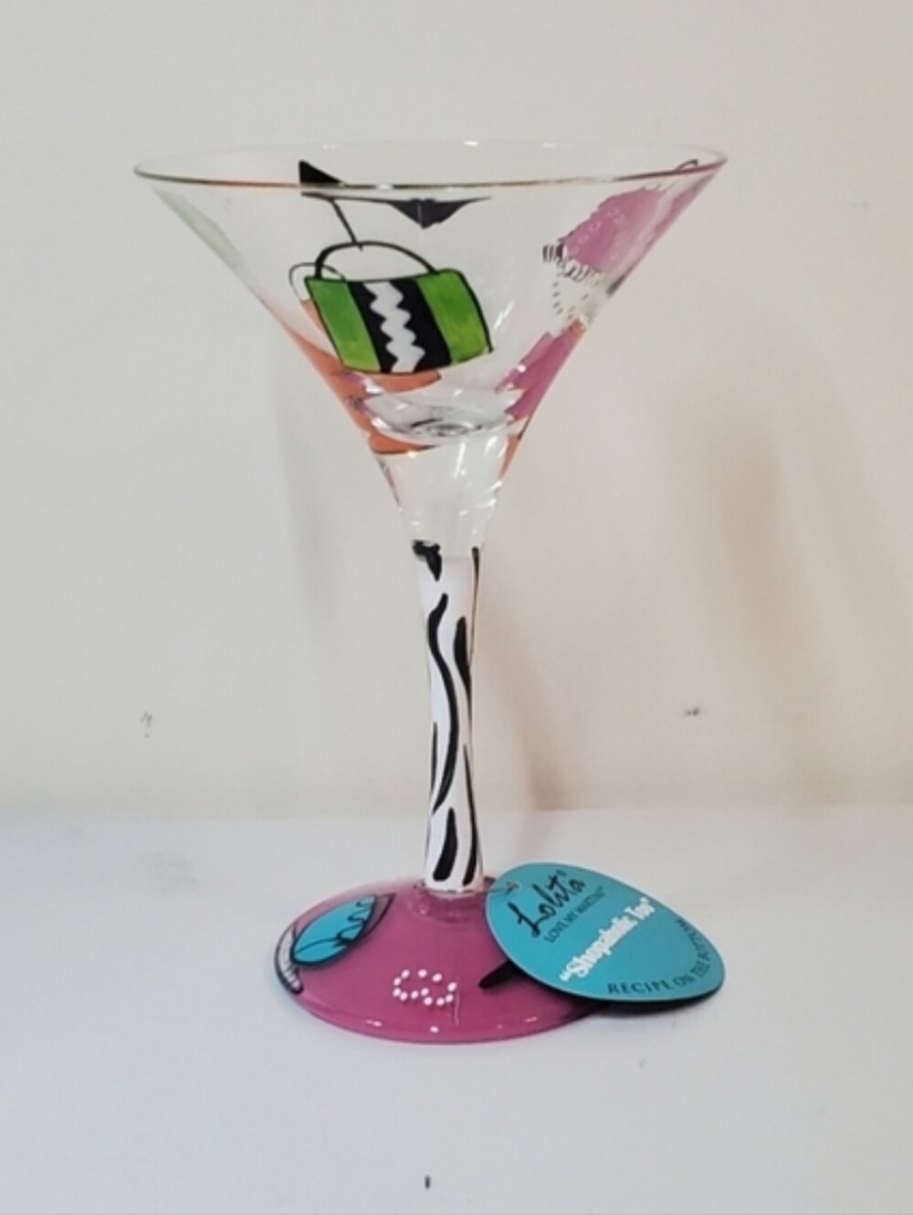 New Lolita Shopaholic, Too Martini Glass